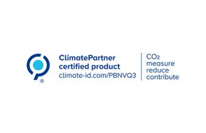 ClimatePartner certified product, CO2 measure reduce contribute