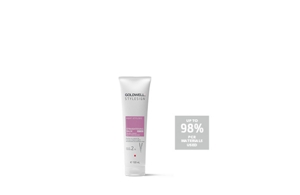 a package of goldwell stylesign straightening balm with one icon on a white background
