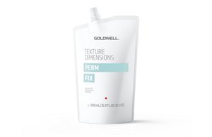 a goldwell texture dimensions perm fix neutraliser product package on a white background