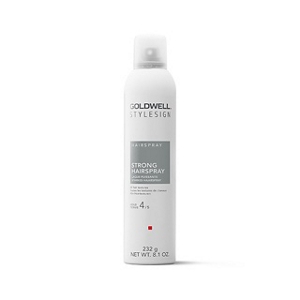 a package of goldwell stylesign strong hairspray on a white background
