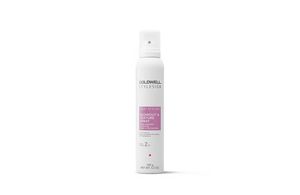 a package of goldwell stylesign blowout and texture spray on a white background