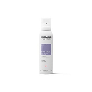 a package of goldwell stylesign shine spray on a white background