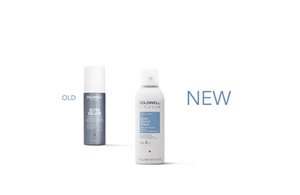 a package of goldwell stylesign double boost and root boost spray on a white background