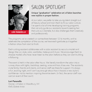salon spotlight article lori