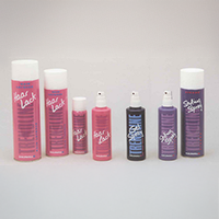 A group shot of Goldwell's first styling line: Trendline
