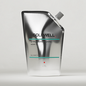 Packshot of Goldwell's Structure + Shine Neutralizing Cream that works in harmony with the Softening Creams for lasting manageability of straightening