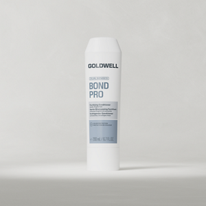 Product shot of Goldwell's Dualsenses Bond Pro Fortifying Conditioner 200ml that strengthens weak and fragile hair prone to breakage