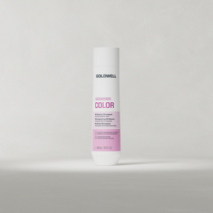 Goldwell Dualsenses Color Shampoo 300 ml bottle standing upright on a light grey studio background.
