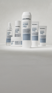 Goldwell Dualsenses Bond Pro product range displayed on a white background
