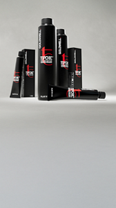 Groupshot of the Topchic Permanent Hair Color Product Range by Goldwell.