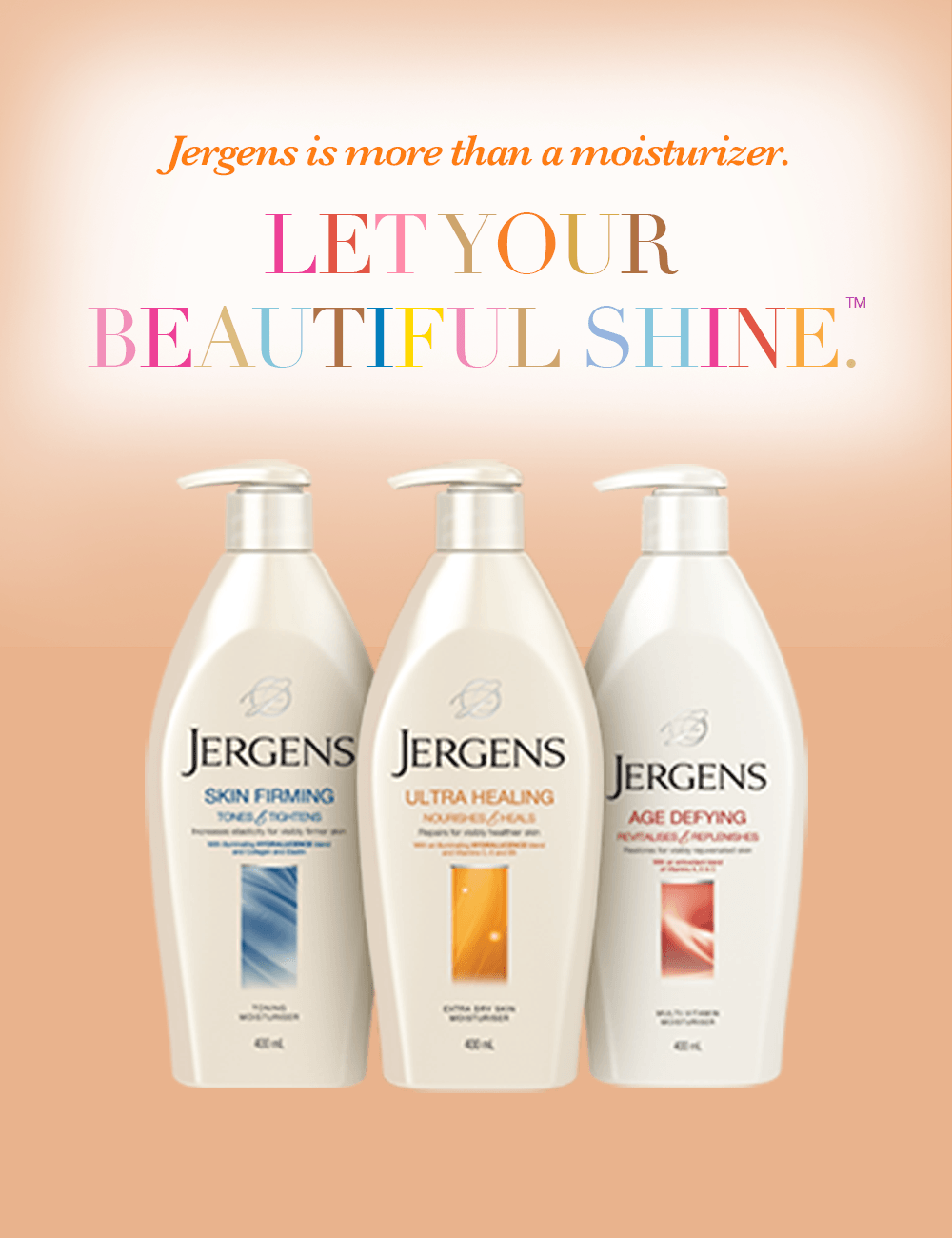 jergens lotion moisturisers skin care jergens
