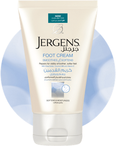 JERGENS<sup>®</sup> Foot Cream Extra Dry Skin Moisturizer