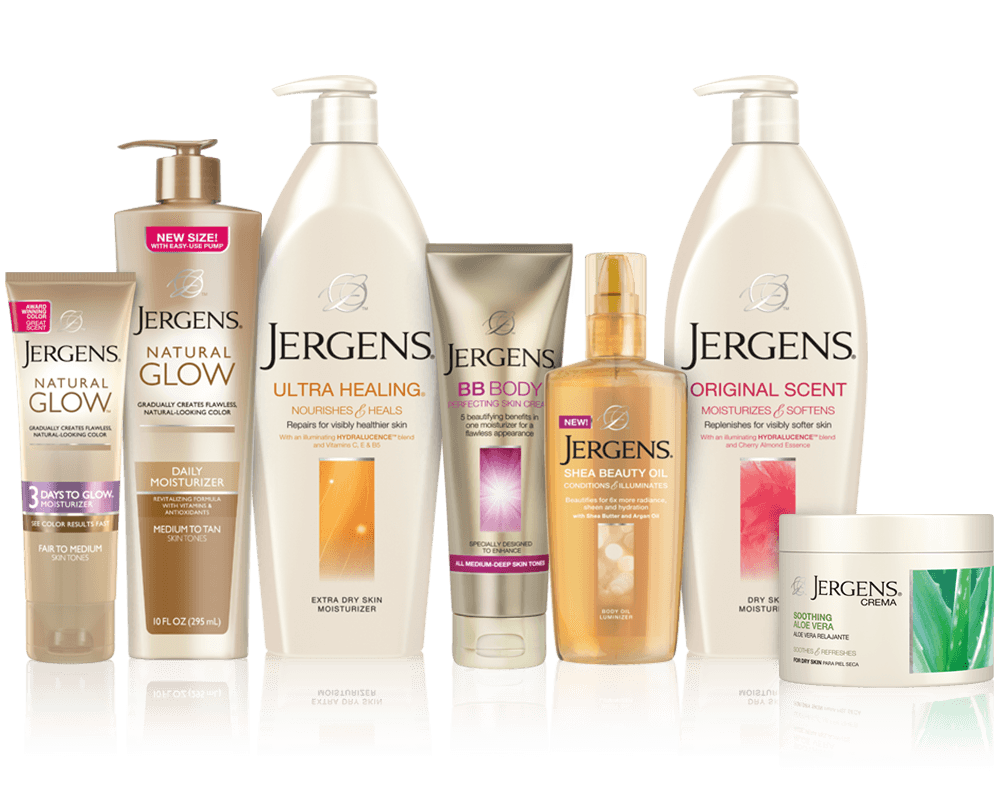 skincare products about jergens products