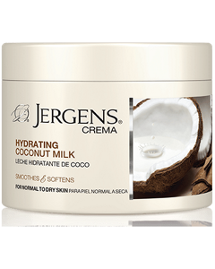 JERGENS Crema Hydrating Coconut Milk Body Moisturizer