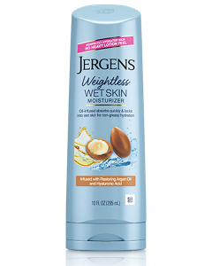 Jergens Wet Skin Moisturizer with Restoring Argan Oil