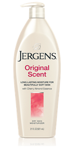 scent jergens moisturizer