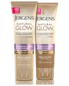 Jergens Natural Glow 3 Days to Glow Moisturizer 4 FL. OZ