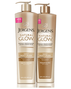 Jergens Natural Glow Daily Moisturizer Pumps 10 FL. OZ