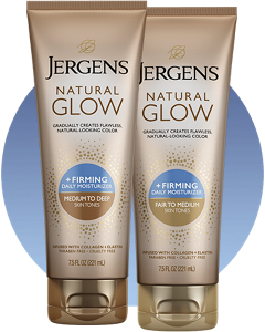 JERGENS natural glow Firming Daily moisturizer