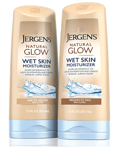JERGENS Natural Glow Wet Skin Moisturizer