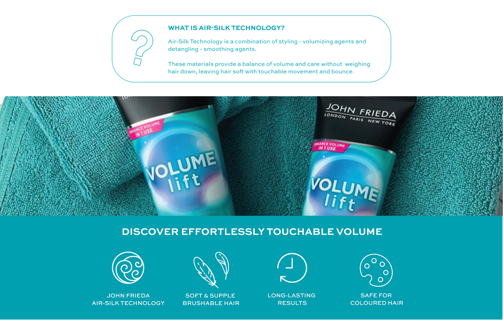 Volumizing Hair Care Products for Fine Hair | John Frieda Volume Lift Volumizing Hair Care Products for Fine Hair | John Frieda Volume Lift