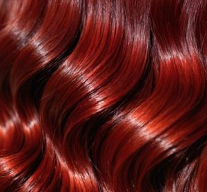 Cherry cola hair colour