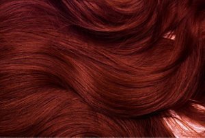 Cherry red copper hair