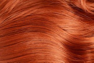 Natural-looking copper hair