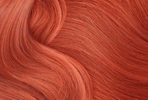 Strawberry blonde copper hair