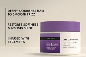 John Frieda's frizz-fighting deep conditioning hair mask