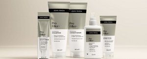PRO Filler+ range of products against a neutral beige background