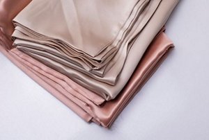 A selection of silk pillowcases