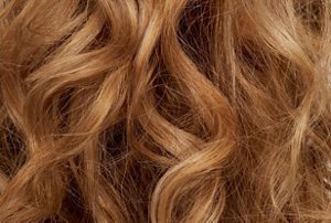 Close-up of perfectly-defined curls and waves