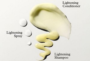 Close-up showing the textures of the John Frieda Go Blonder range