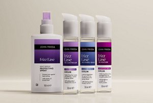 Range of John Frieda heat protection products