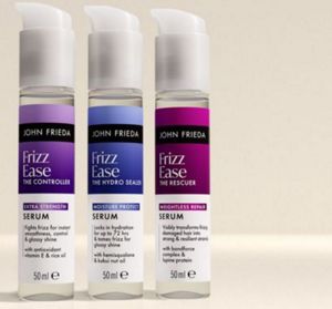 Shot of John Frieda's Frizz Ease range
