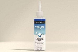 Lamellar water treatment for fine or thin hair