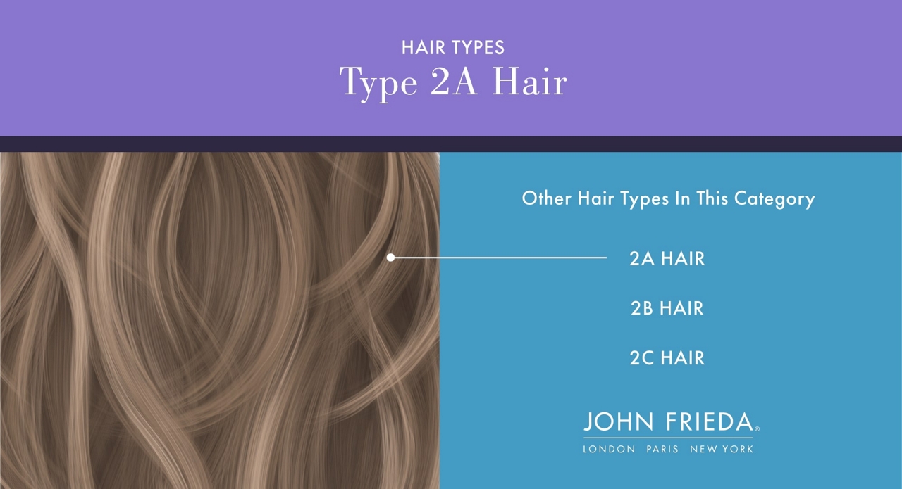 graphic explaining type 2A curls