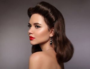 that classic hollywood glam hair style is a look i will never get over... |  TikTok