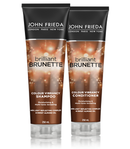 john-frieda-our-story-Brilliant-Brunnette-products-rev