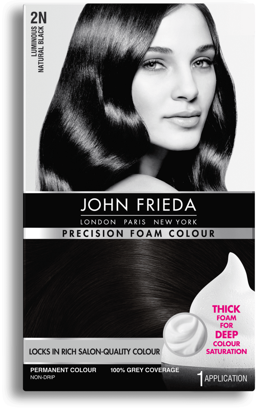 Black Hair Colour 2n John Frieda