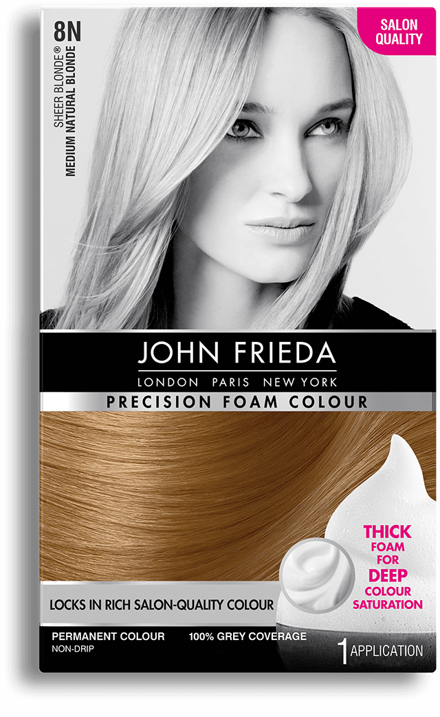 Honey Blonde Hair Color 8n John Frieda