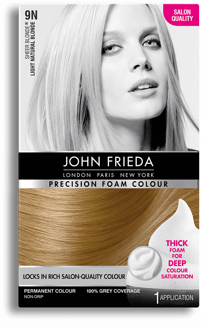 Precision Foam Colour 9n Sheer Blonde Light Natural Blonde John