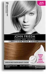 John Frieda Foam Hair Color Chart