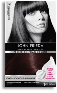 John Frieda Foam Colour Chart