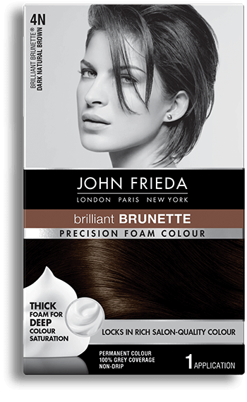 Dark Brown Hair Color 4n John Frieda