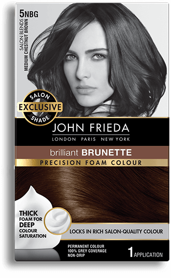 Chestnut Brown Hair Color 5nbg John Frieda
