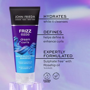 John Frieda Dream Curls Shampoo benefits