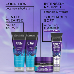 Guide to John Frieda Dream Curls range