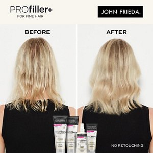 profiller+ john frieda fine thinning hair before & after